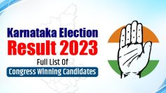 Karnataka Election Result 2023: Full List Of Congress Winning Candidates With Constituencies