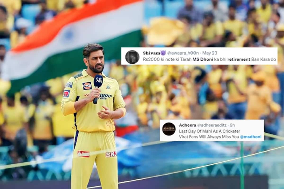 IPL 2023 Final to be MS Dhonis Last Game? Fans Confused as ...
