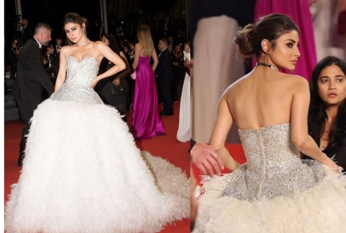 Manushi Chillars Fovari White Gown Is Giving Princess Feels As She Makes  Her Cannes 2023 Debut