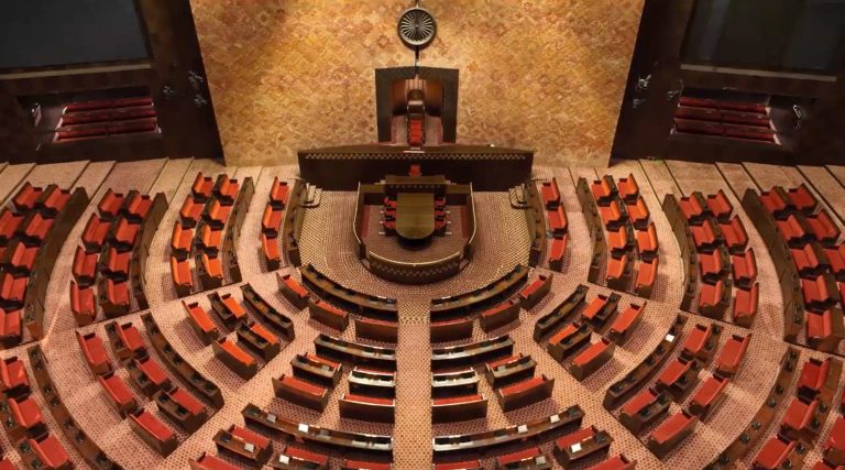 Lotus, Peacock, Banyan Tree: Theme-Based Interiors Of New Parliament ...