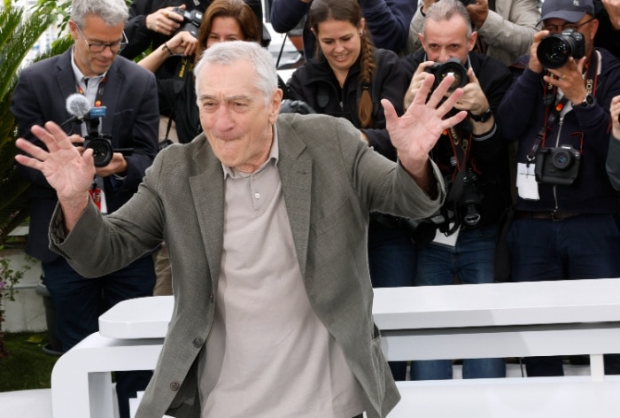 Robert De Niro at the press conference of 'Killers of The Flower Moon' (Photo by Joel C Ryan/ Invision/ AP)