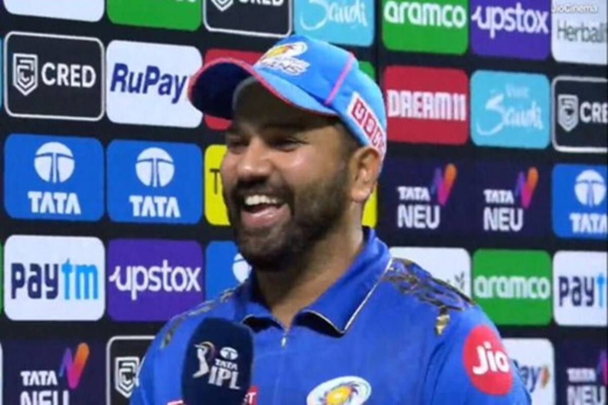 Xxx Video Rohit Sharma - Rohit Sharma FORGETS it is His 36th Birthday After MI Beat RR in IPL 2023  Thriller; Watch HILARIOUS VIRAL VIDEO