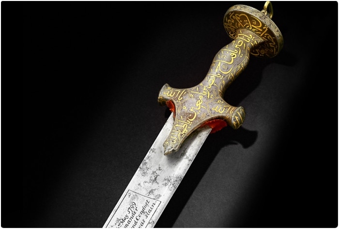 Tipu Sultan Sword Auction