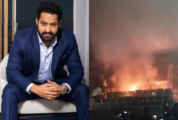 Vijayawada Theatre Catches Fire After Jr NTR Fans Burn Crackers Inside ...