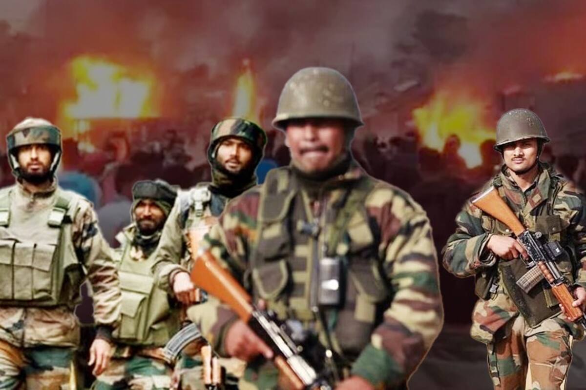 मणिपुर में हिंसा, पुलिस ने आंसू गैस के गोले दागे, सेना ने संभाला मोर्चा- Violence in Manipur, police fired tear gas shells, army took charge