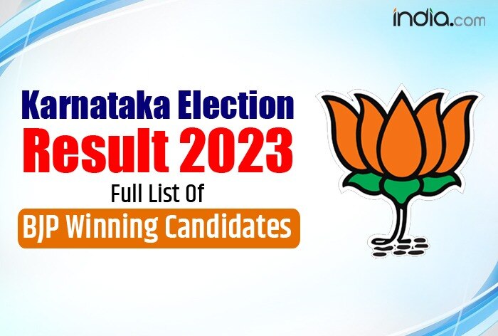 Karnataka Election Result 2023: Full List Of BJP Winning Candidates