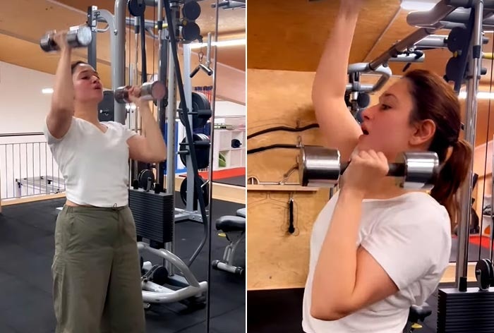 Tamannaah Bhatia's Intense Shoulder Workout Video Will Inspire You to Hit The Gym on Lazy Monday, Watch