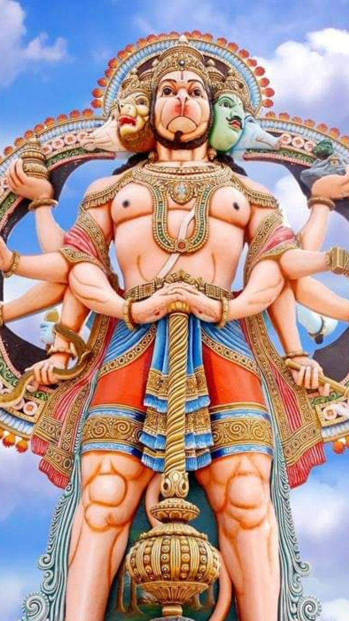 Supreme Swan Lord Hanuman Art Print - Available in Several Sizes