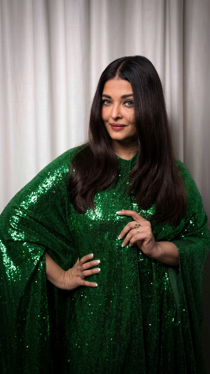Aishwarya Rai Bachchan Turns Heads at Cannes in Green Dress