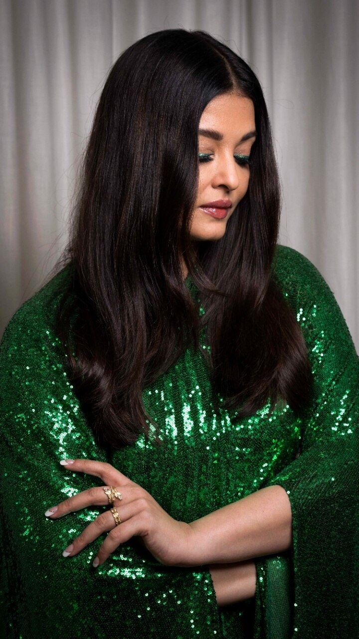 Aishwarya Rai Bachchan Turns Heads at Cannes in Green Dress