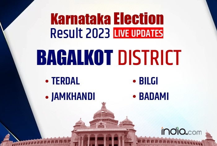 Karnataka Bagalkot Election Result 2023: Terdal, Jamkhandi, Bilgi ...