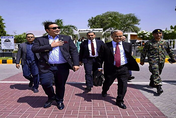 Pakistan Foreign Minister Bilawal Bhutto Zardari Arrives in India to Attend SCO Meet Pakistan Foreign Minister Bilawal Bhutto Zardari Arrives in India to Attend SCO Meet