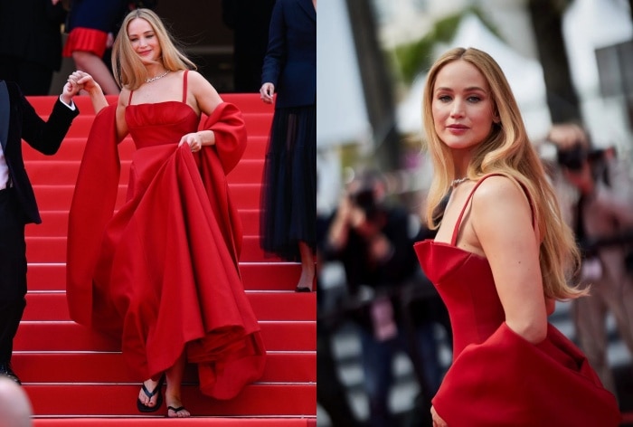 Jennifer Lawrence Wears Flip-Flops at Cannes Red Carpet And it Has a Deeper Meaning Than Fashion