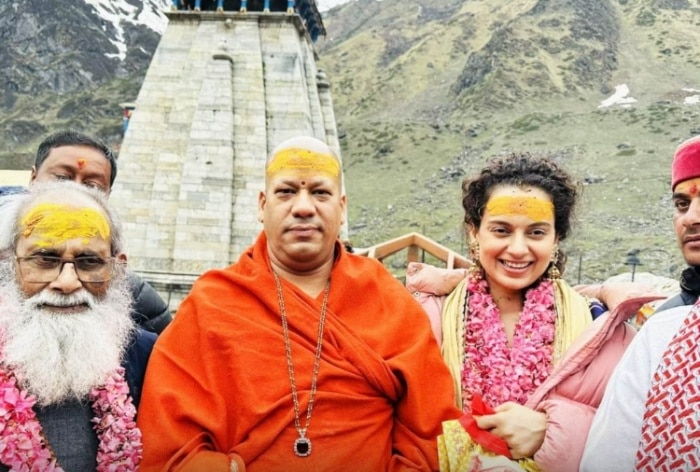 After Akshay Kumar, Kangana Ranaut Seeks Blessings at Kedarnath Temple, Watch Video