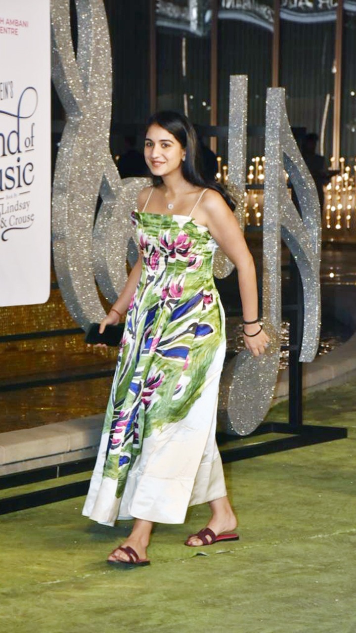 Radhika Merchant in Rs 56K Hand-Painted Dress Slays At NMACC Event