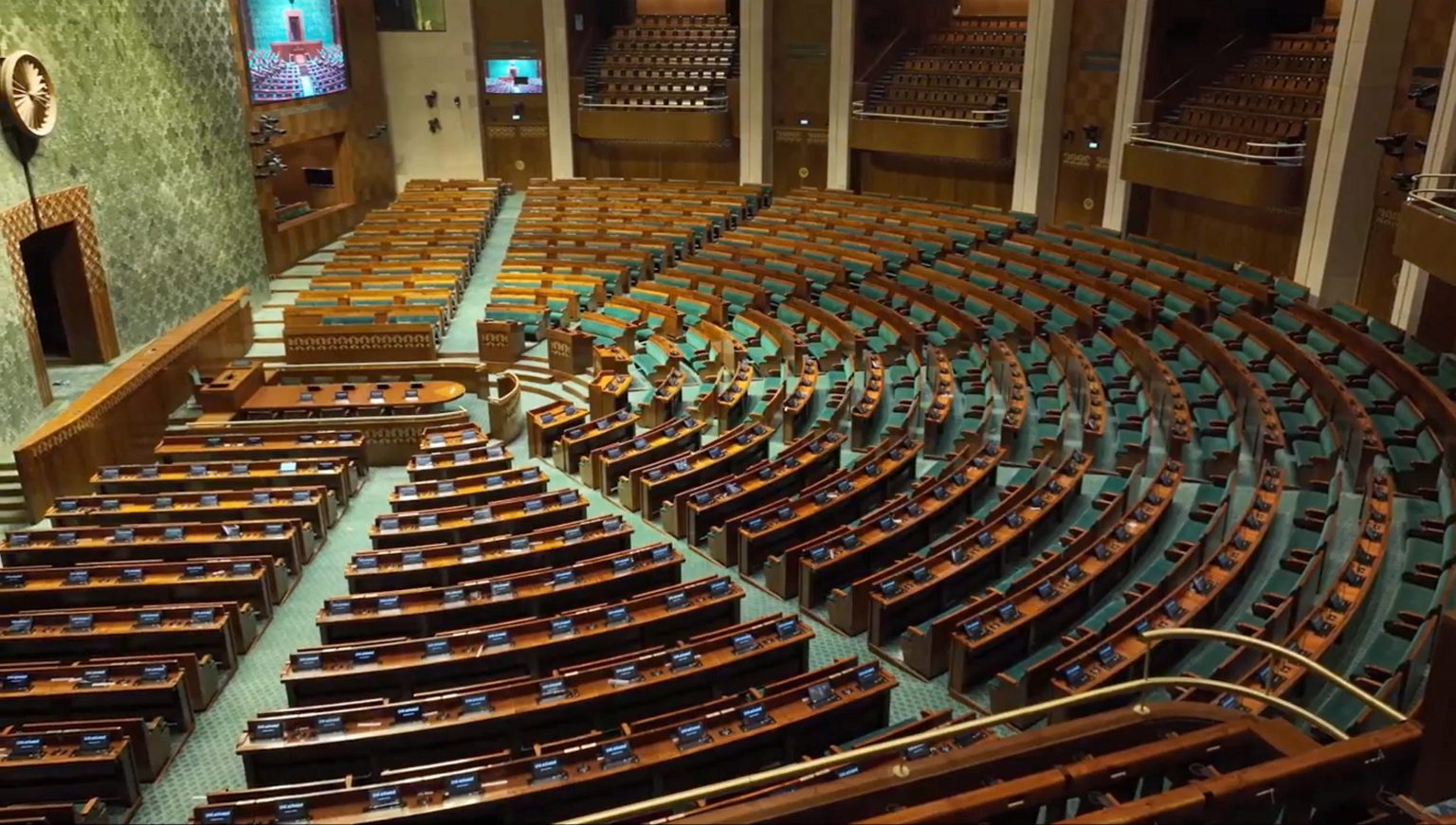 Lotus, Peacock, Banyan Tree: Theme-Based Interiors Of New Parliament ...