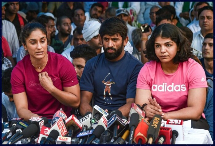 wrestler protest, wrestler protest live, wrestler protest live updates, asian games