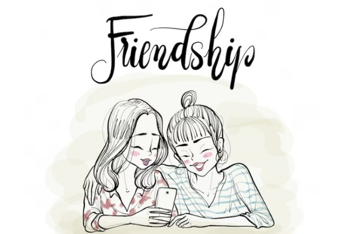 Best Friends Drawing by Karisa Jessiman - Fine Art America