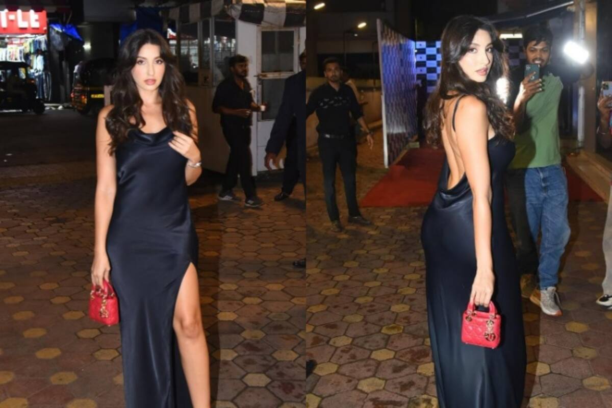 Sexy In My Dress' promotion: Nora Fatehi oozes hotness in black