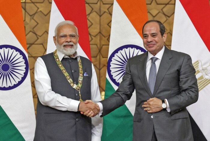 PM Modi Conferred With 'Order of the Nile', Egypt's Highest State Honour - Vimarsana News