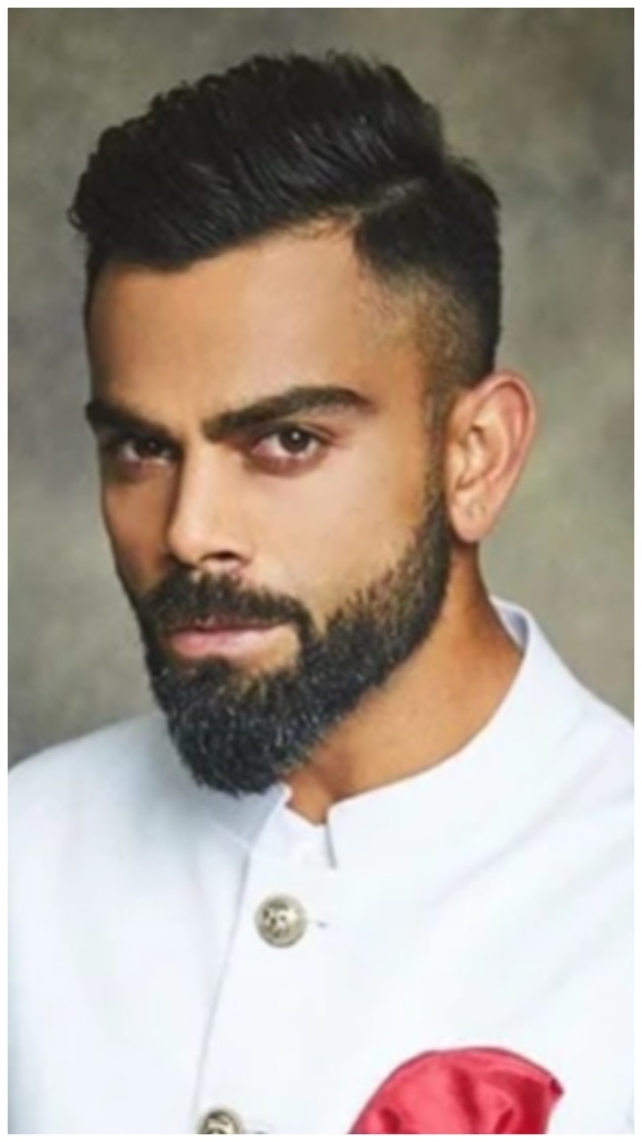 Virat Kohli attempts to copy the hairstyle of Rami Malek's character from  Mr. Robot #TDCStyles : r/CricketShitpost