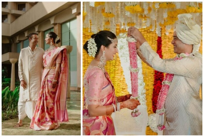 Ira Trivedi Madhu Mantena Get Married in Close Knit Ceremony See Wedding Pics - Vimarsana News