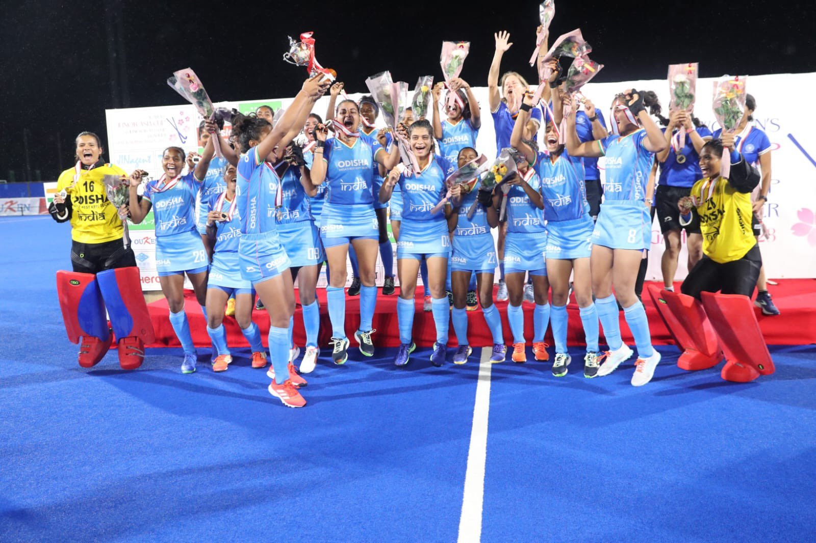 Indian Junior Womens Hockey Team Inspires Young Girls To Never Stop 
