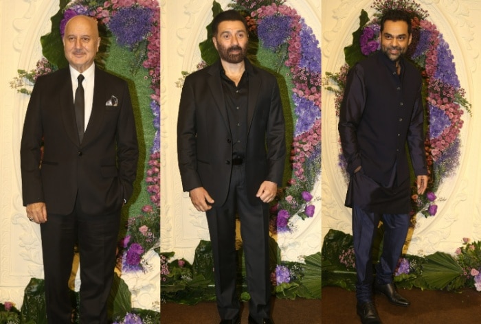 Karan Deol-Drisha Acharya's Wedding Reception Pics Anupam Kher, Salman Khan, Deepika Padukone - Celebs Bless Newlyweds