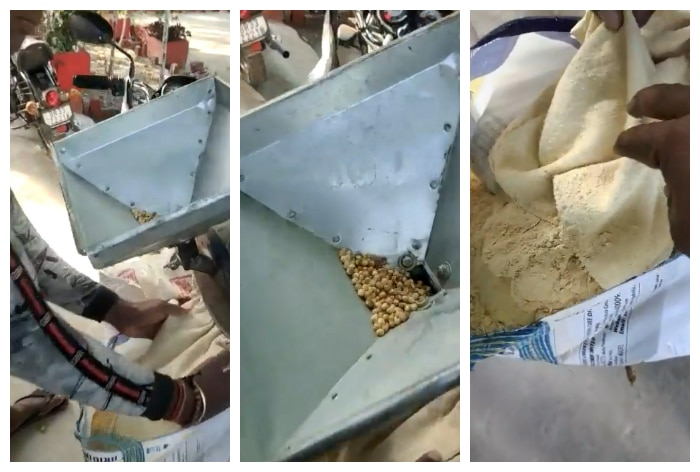 Phunsukh Wangdu Netizens Rapt By Local Portable Flour Mill Man Behind It Watch - Vimarsana News