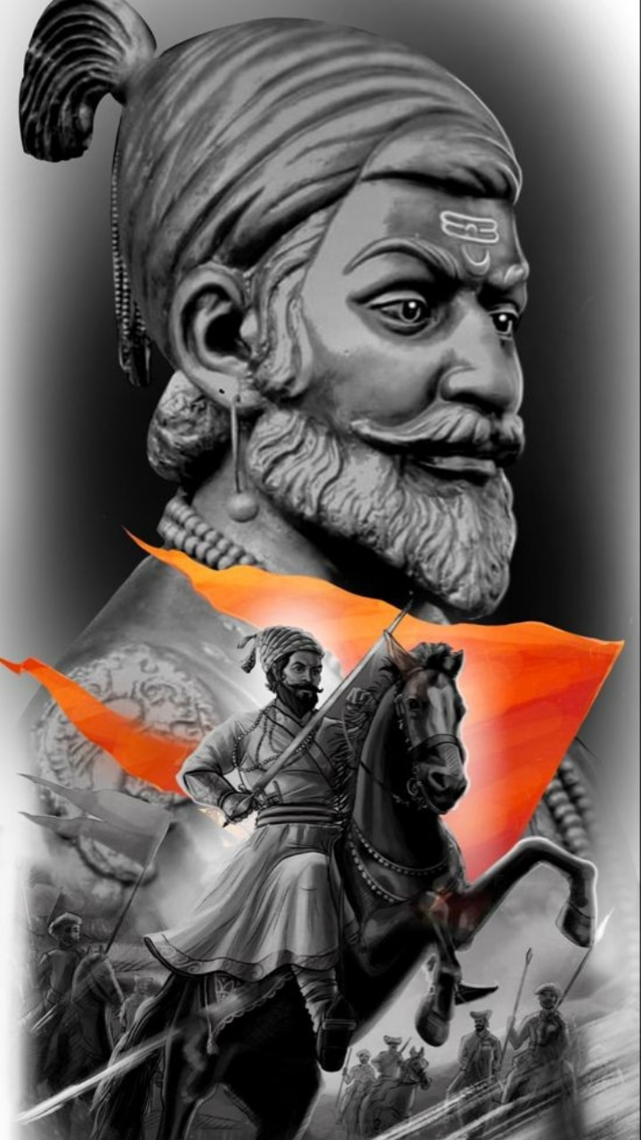Buy Chatrapati Shivaji Maharaj Raaje Warrior Large Acrylic Online in India  - Etsy