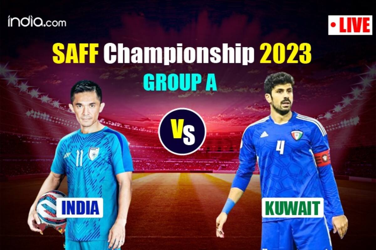 India vs Kuwait: Indian Football Team should line up in SAFF Championship  2023 Final