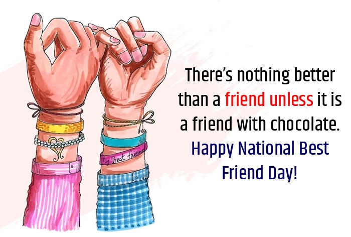 Friday is National Best Friends Day 