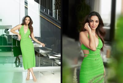 How Much Kiara Advani's Green Dress At Satyaprem Ki Katha Promotions Costs How Much Kiara Advani's Green Dress At Satyaprem Ki Katha Promotions Costs