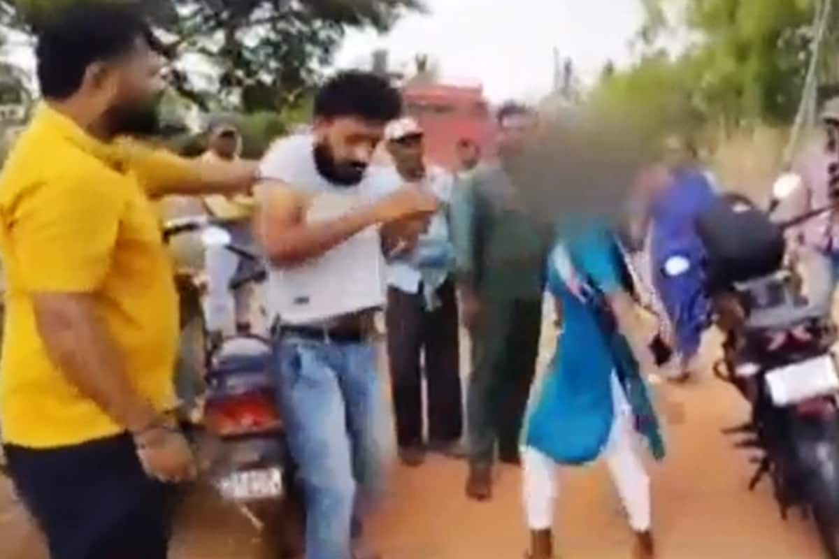 Karnataka College Girl Thrashes Man With Slippers For Harassing Her