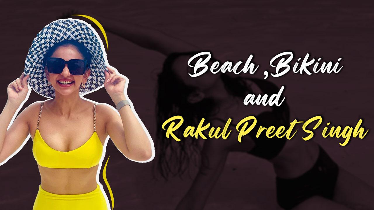 Rakul Preth Sing Sex Videos - Rakul Preet Singh Raises Mercury in Hot Bikini as She Takes a Dip in  Freezing Weather Amid Snowfall Watch