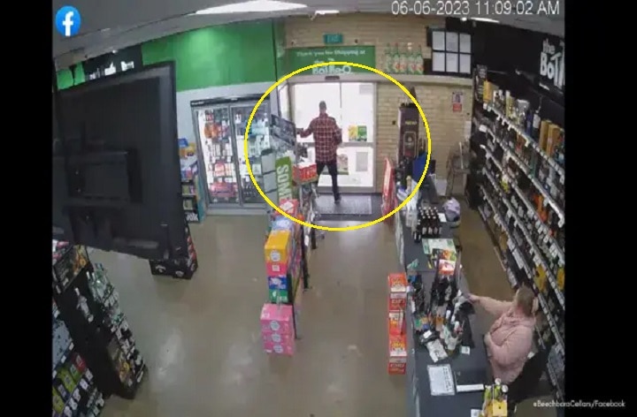 Thief Fails To Steal Liquor At Shop Due To Automatic Locks, Video ...