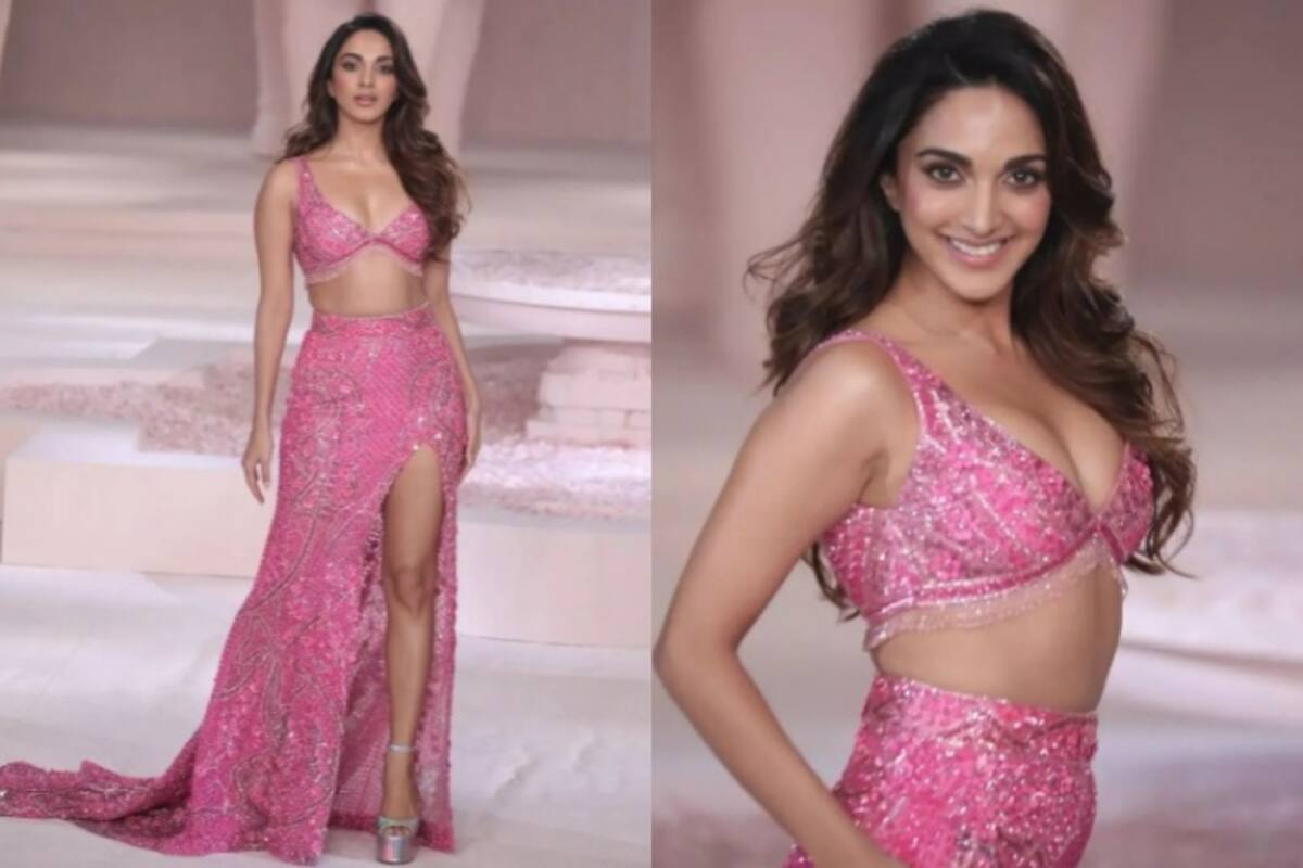 Kiara Advani's hot pink saree and bralette will take you through summer in  style