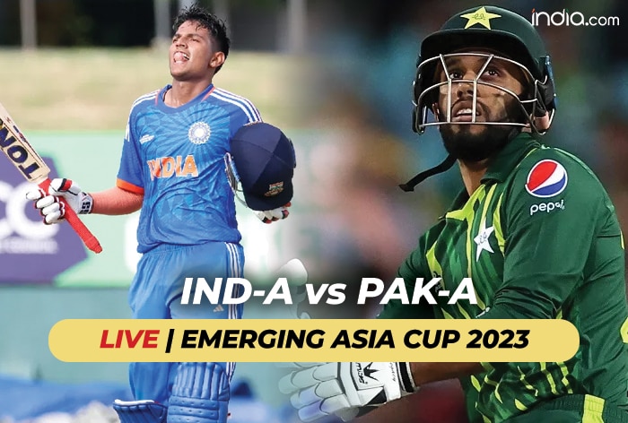 Emerging Asia Cup IND A Vs PAK A, Highlights Sai Sudharsan Ton Helps India Book Bangladesh Date In Semis