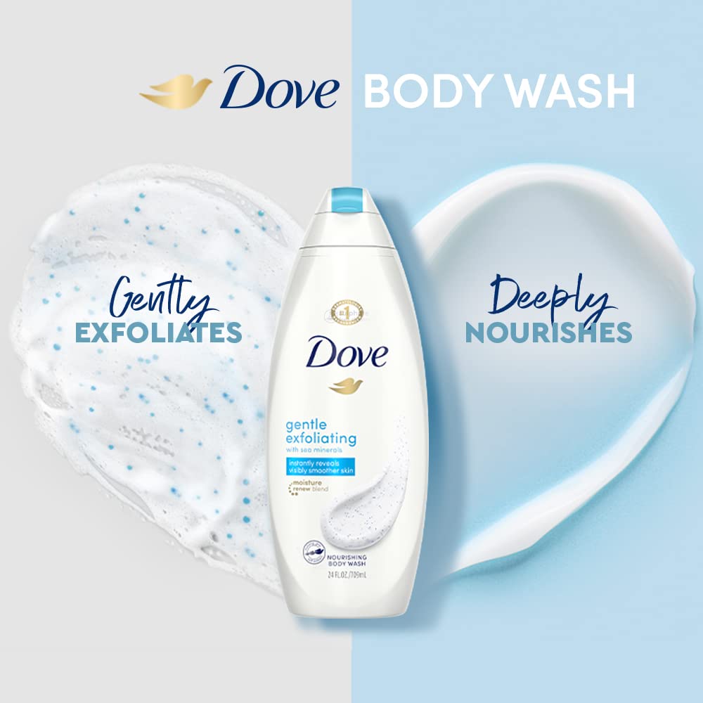  Dove Gentle Exfoliating Nourishing Body Wash