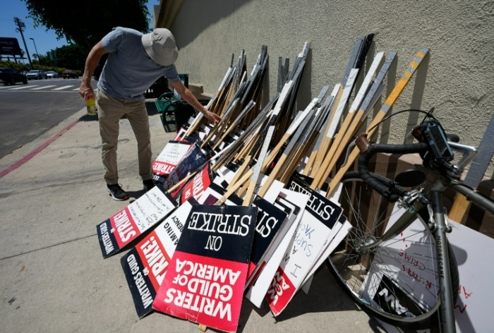 Why has Hollywood shut down? (Photo: AP)