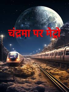 हमारा Chandrayaan-3 चंद्रमा की सैर पर गया है, कैसा लगेगा जब वहां मेट्रो चलेगी, देखें तस्वीरें