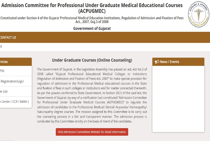You are currently viewing Gujarat NEET UG Counselling 2023 Registration Underway at medadmgujarat.org; Check Fee, Schedule Here