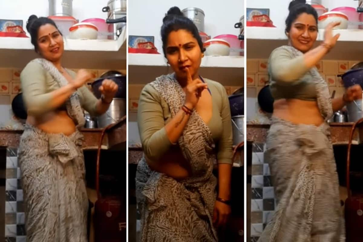 Bhabhi Ka Dance: देसी भाभी ने कमर में बांधी साड़ी, फिर किचन में ऐसी नाची  भूल जाओगे सबकुछ | देखें Video