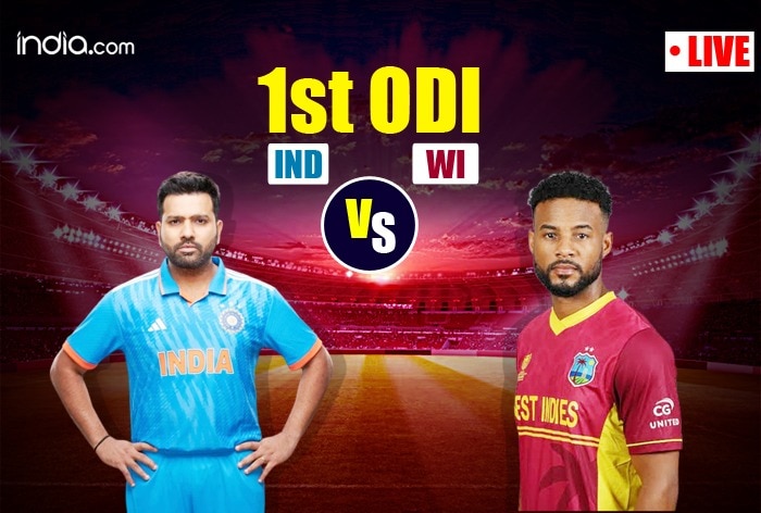 Live India Vs West Indies Ind Vs Wi 1st Odi India Beat West Indies By 5 Wickets 7751