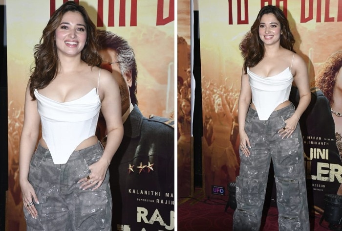 Tamanna Raping Videos - Tamannaah Bhatia Soaks Monsoon Sun in Sexy White Corset Top And Cargo  Trousers- See Viral Video
