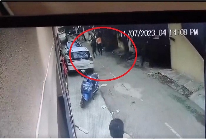 Bengaluru Double Murder: Shocking CCTV Visuals Shows Attackers Including