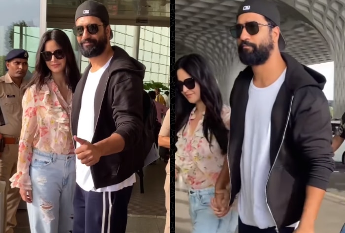 Watch: Katrina Kaif Flies Out For Vacay with Hubby Vicky Kaushal Ahead ...