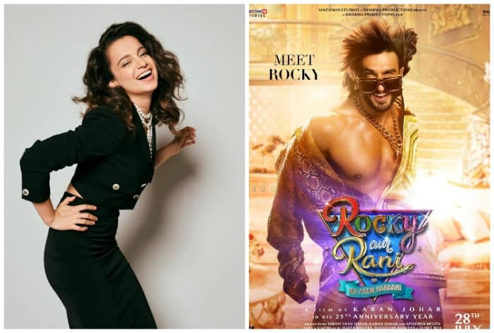 Kangana Ranaut Slams Karan Johar's 'Rocky Aur Rani...', Calls Ranveer Singh 'Cartoon': 'South Heroes Look Manly'