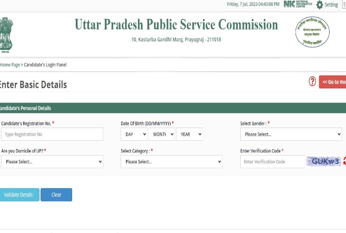 UPPSC PCS Main Application Form 2023 Out at uppsc.up.nic.in; 4,047 Candidates Eligible For Registration