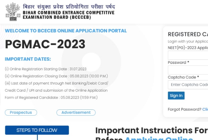 Bihar NEET PG Counselling 2023 Registration Begins; Check Fee, Brochure at bceceboard.bihar.gov.in